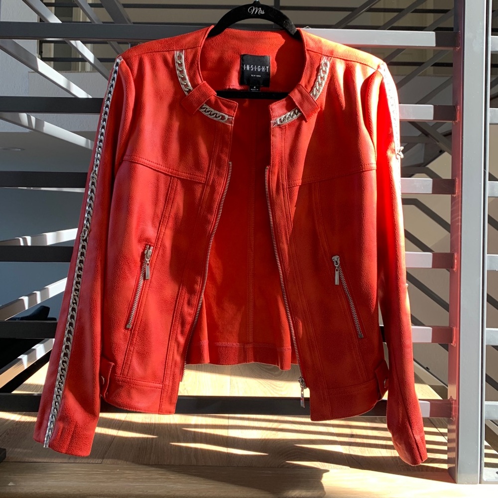 Insight leather jacket